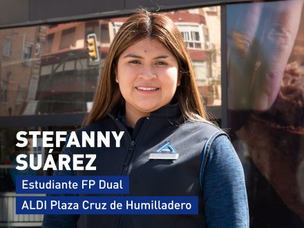 stefanny Suarez FP DUAL en ALDI