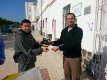 Entrega premio sorteo de Navidad 2014